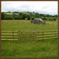 Post & Rail Fencing Gates