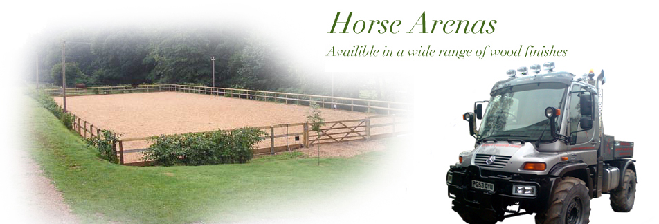 Horse Arenas - Wooden Gates - Wooden Fencing