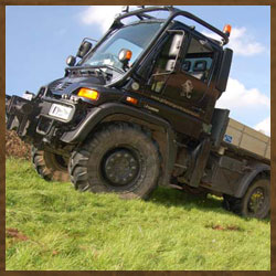 Our Mercedese Unimog.