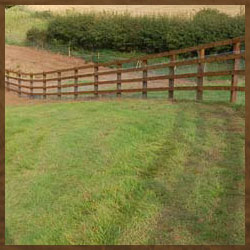 Post & Rail Wooden Fencing
